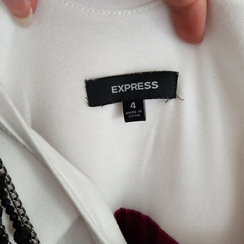 Express Colorblock Dress Size 4 - Picture 7 of 9